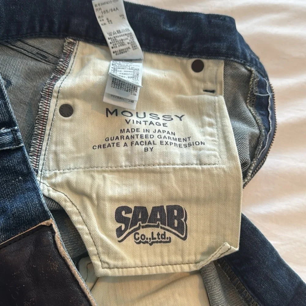 Moussy 🎉HP🎉vintage jeans made in Japan